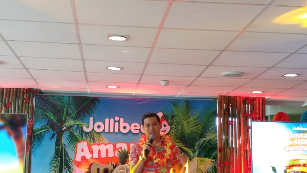 jollibee  amazing aloha yumburger 2