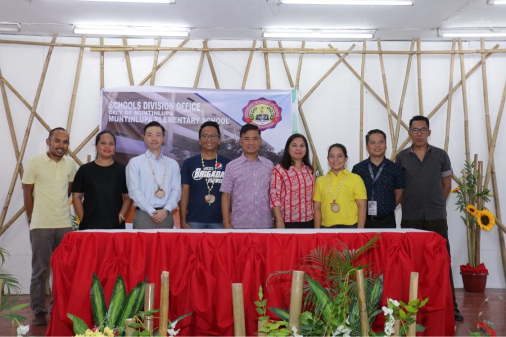 DepEd, Muntinlupa LGU recognize partnership with PCPPI and private sectors as key to quality education