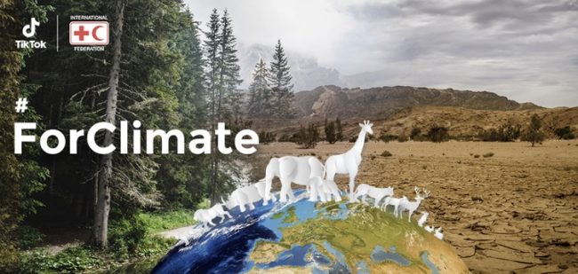 tiktok TikTok and the International Federation of Red Cross and Red Crescent Societies (IFRC) partner to inspire action against climate change