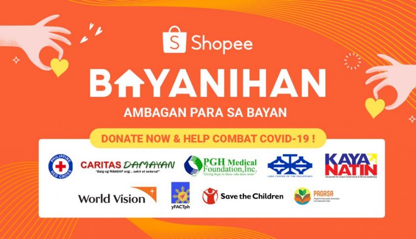 Shopee launches Shopee Bayanihan, an initiative focused on providing support for medical front liners and Filipinos in need