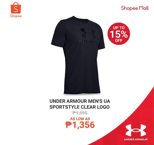 under armour shopee