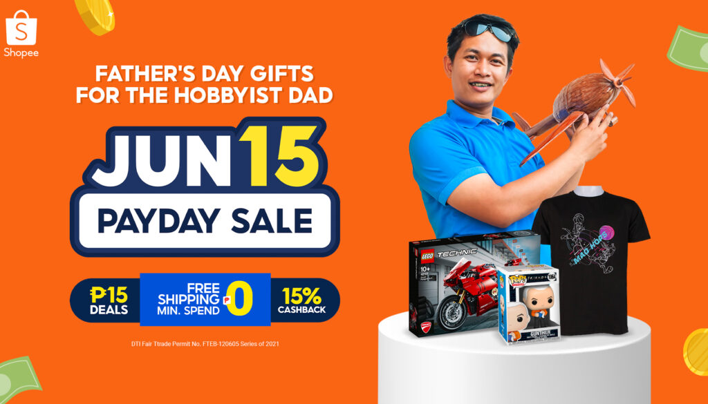 Score these Cool Gifts for Your Hobbyist Dad at Shopee’s Payday
