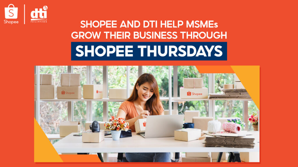 Shopee X DTI Shopee Thursdays