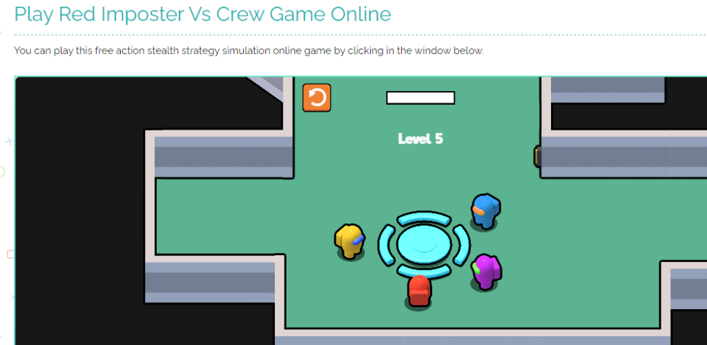 plays. org  Red Imposter Vs Crew Game Online