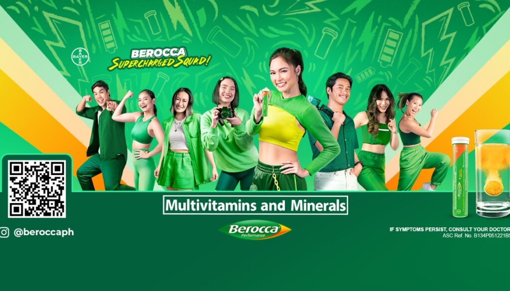 HELP SPARK THE ENERGY WITH MULTIVITAMINS AND MINERALS (BEROCCA PERFORMANCE)