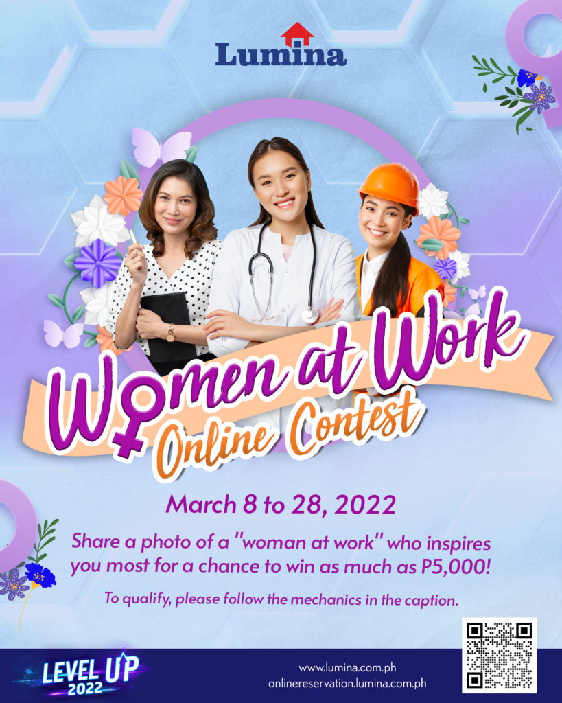 Lumina Homes Woman at Work Online Contest 1