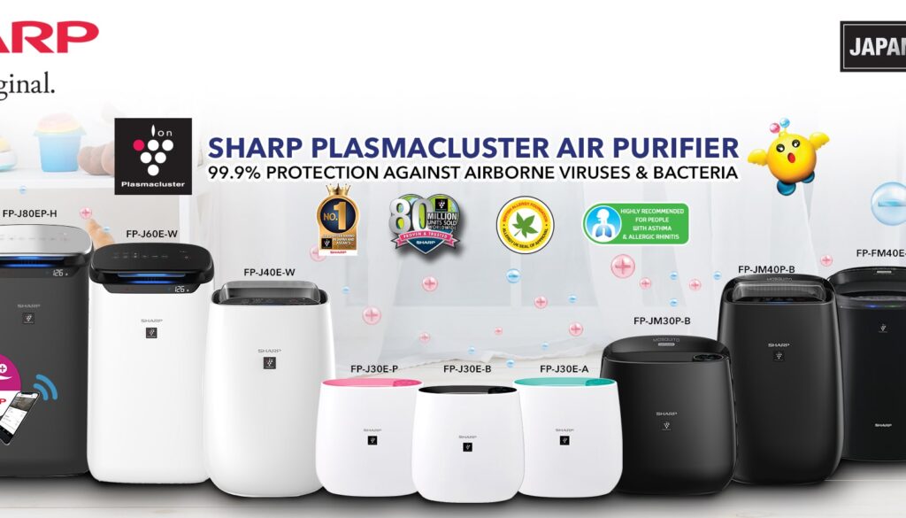 SHARP PROMOTES SAFER AND HEALTHIER ENVIRONMENT