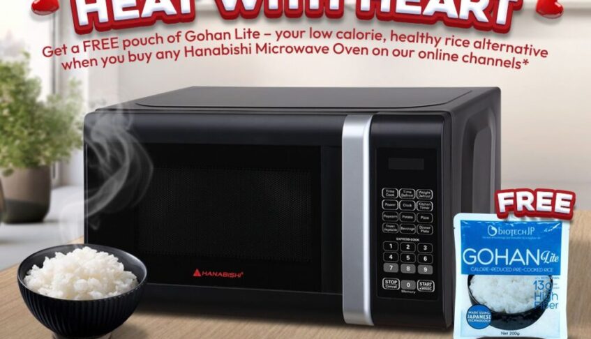 Hanabishi Supports National High Blood Pressure Awareness Month with Low-Calorie Rice Giveaway