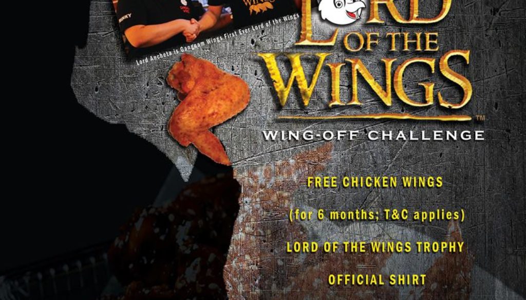 Gangnam Wings Holds Wing-off Challenge On Its First Anniversary