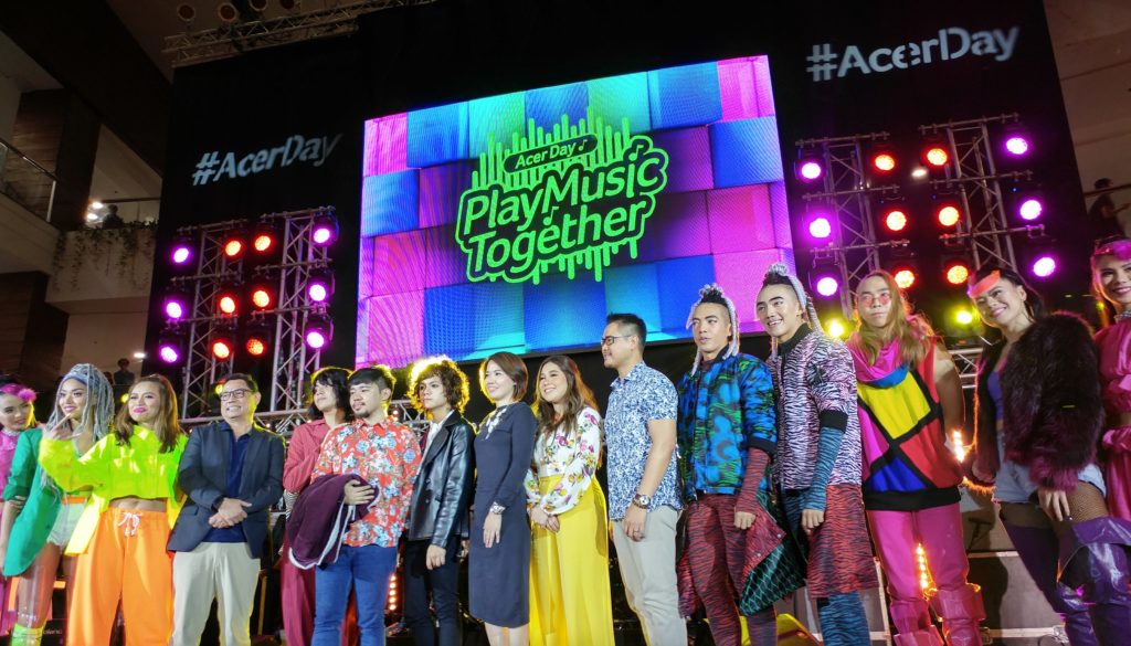 Moira dela Torre, IV of Spades, and the G-Force #PlayMusicTogether for #AcerDay 2018