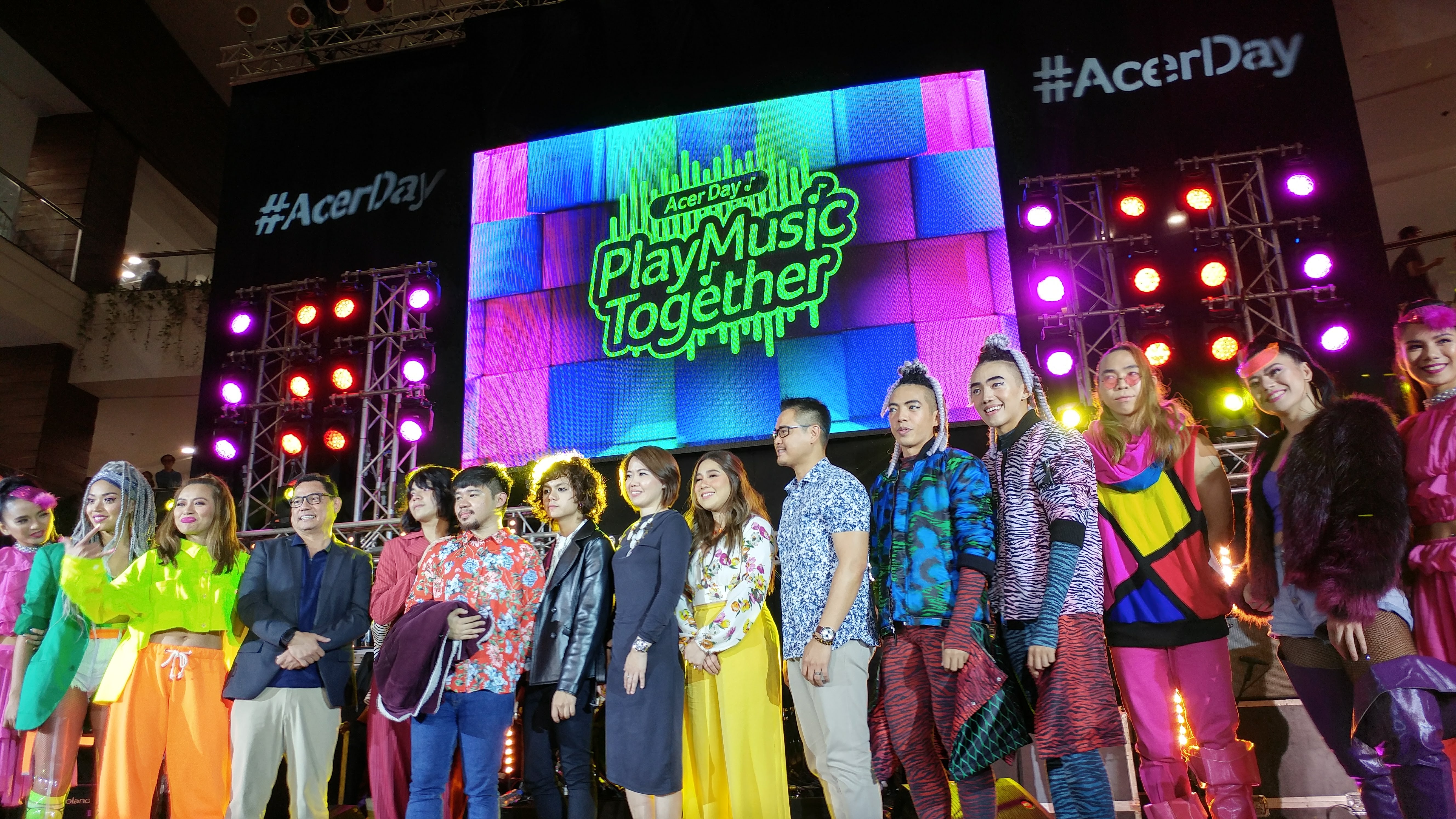 Moira dela Torre, IV of Spades, and the G-Force #PlayMusicTogether for #AcerDay 2018