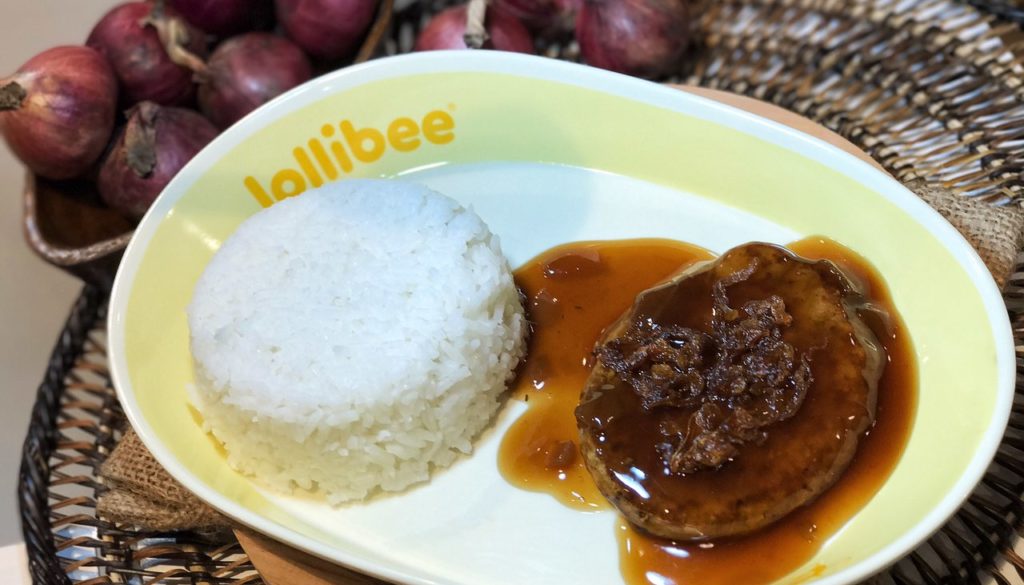The new Jollibee Bistek Burger Steak is a flavorful, savory-sour hit!