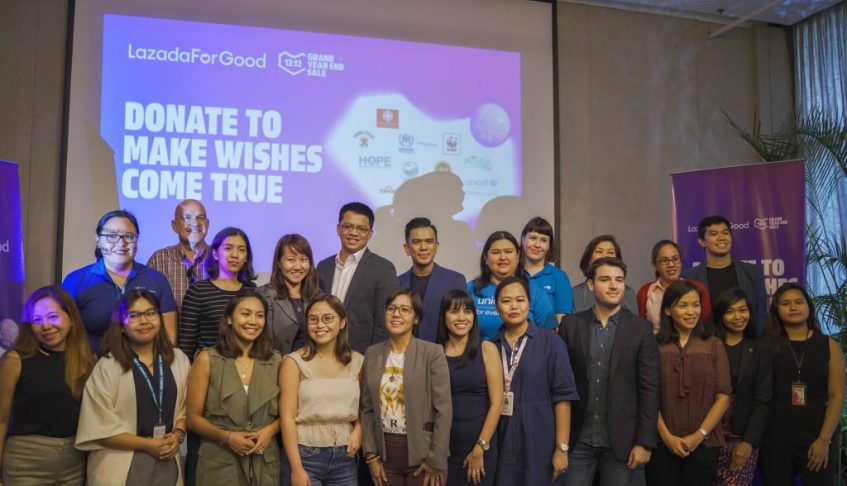 Lazada For Good helps you to donate to make wishes come true