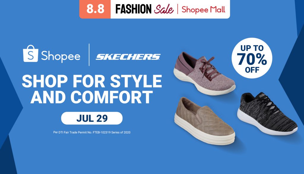 Complete Your OOTD Look with These Stylish Yet Comfy Shoes from  Skechers at Shopee’s 8.8 Fashion Sale