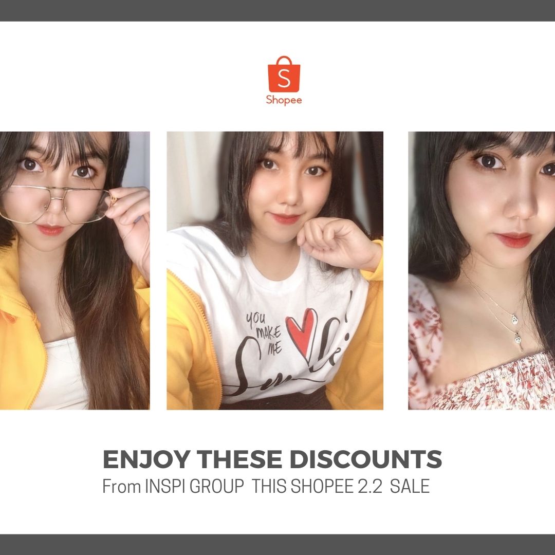 Enjoy discounts from Inspi Group this Shopee 2.2 Sale