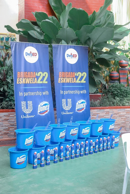 Domex Powers Up Unilever’s Support for this year’s Brigada Eskwela