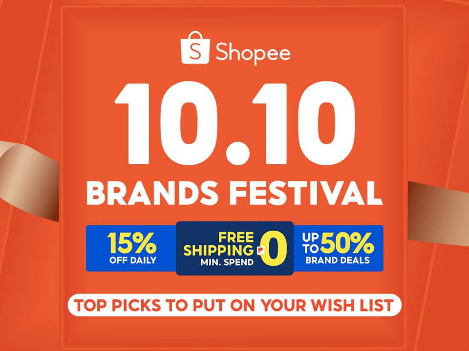 Make the most of branded deals at Shopee’s 10.10 Brands Festival with this cheat sheet