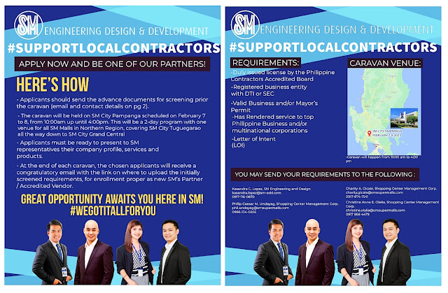 SM SUPPORTS LOCAL CONTRACTORS