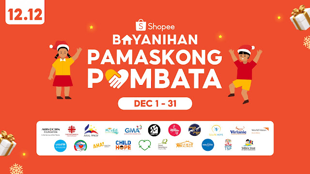 Bring joy to underprivileged children this 12.12  with Shopee Bayanihan: Pamaskong Pambata