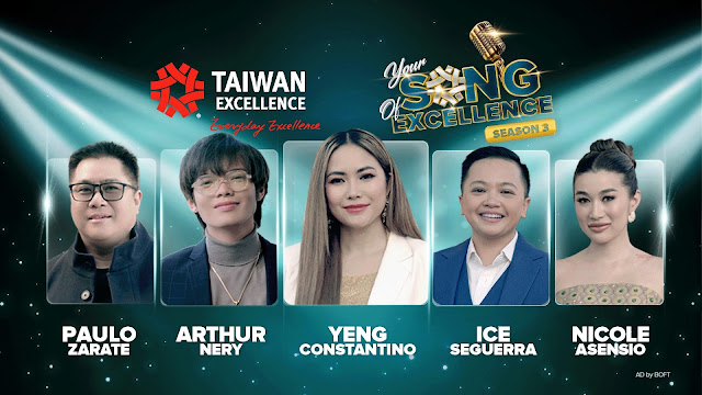 Yeng Constantino, Ice Seguerra, Arthur Nery and Paulo Zarate to judge Your Song of Excellence Season 3!