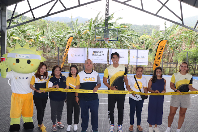 Sun Life and Beyond Sport foster healthier communities with grand opening of revamped basketball court in Calauan, Laguna