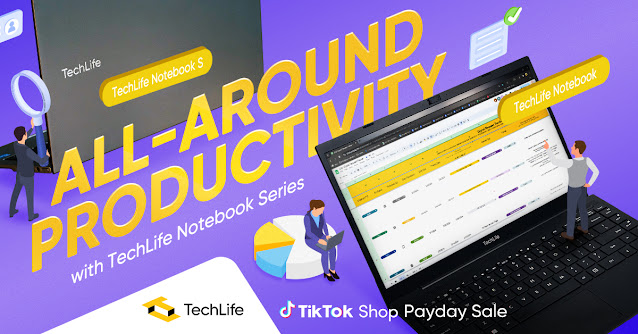 The TechLife Notebook Series are designed to boost your productivity in school and at work