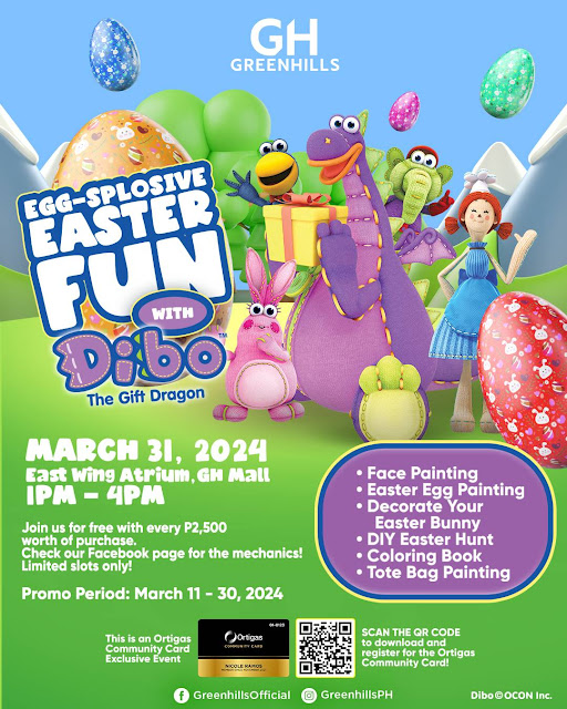 Celebrate Easter Sunday with your kids’ favorite cartoons at Ortigas Malls