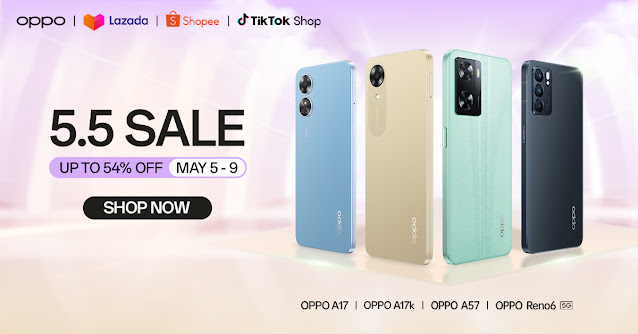 Score amazing devices and irresistible deals during OPPO’s 5.5 Sale!