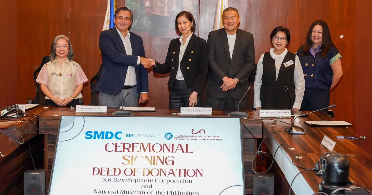 SMDC, SM Supermalls partner with the National Museum in landmark service donation