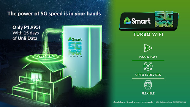 3 reasons to get your own Smart 5G Max Turbo WiFi