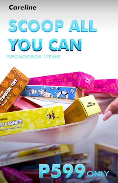 Scoop and score makeup treasures with Careline’s fish tank activation