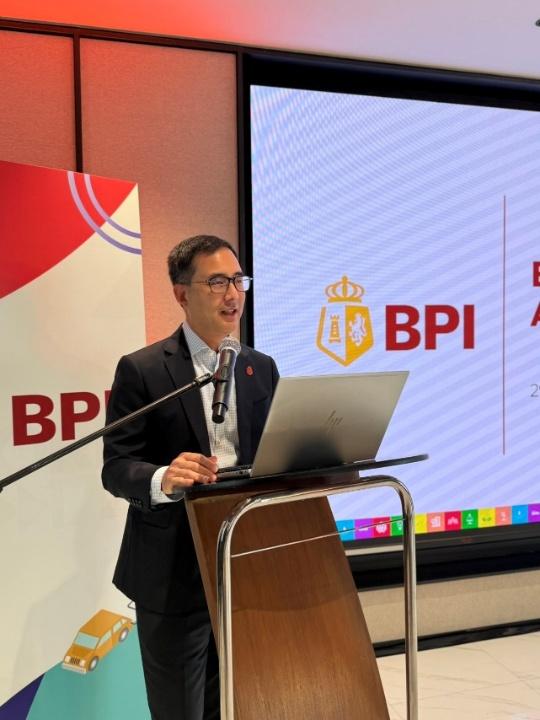 BPI Chief Finance Officer and Chief Sustainability Officer Eric Luchangco