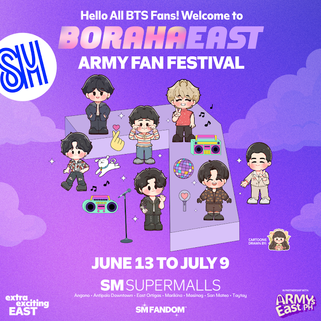 SM hosts biggest ARMY Fan Festival, Welcome to BorahaEast!