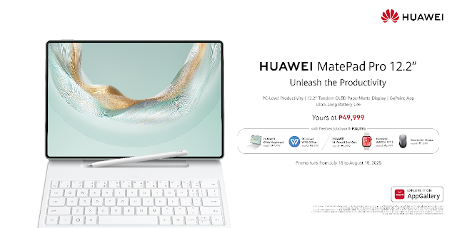 Don’t Miss Out: HUAWEI MatePad Pro 12.2” (2025) Now Available Nationwide and Online!