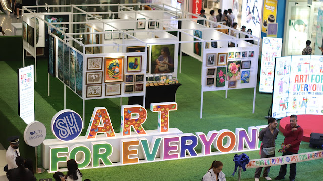 Local Artists Take the Spotlight in Art for Everyone Exhibit at SM City Masinag