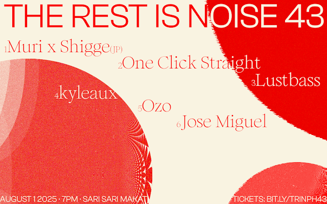One Click Straight, Jose Miguel, Shigge, Muri and more to perform at The Rest Is Noise 43