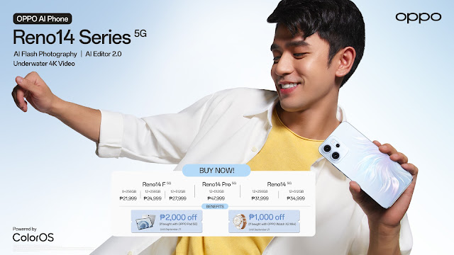 OPPO Reno14 Series 5G Now Available Nationwide Five reasons it should be your next device