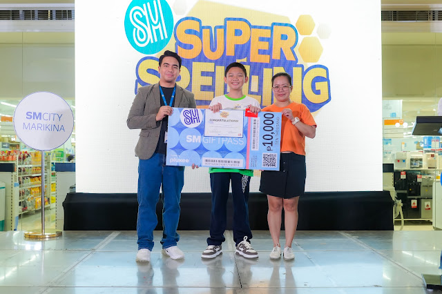 Young Marikeño Speller wins at SM Super Spelling Bee in SM City Marikina