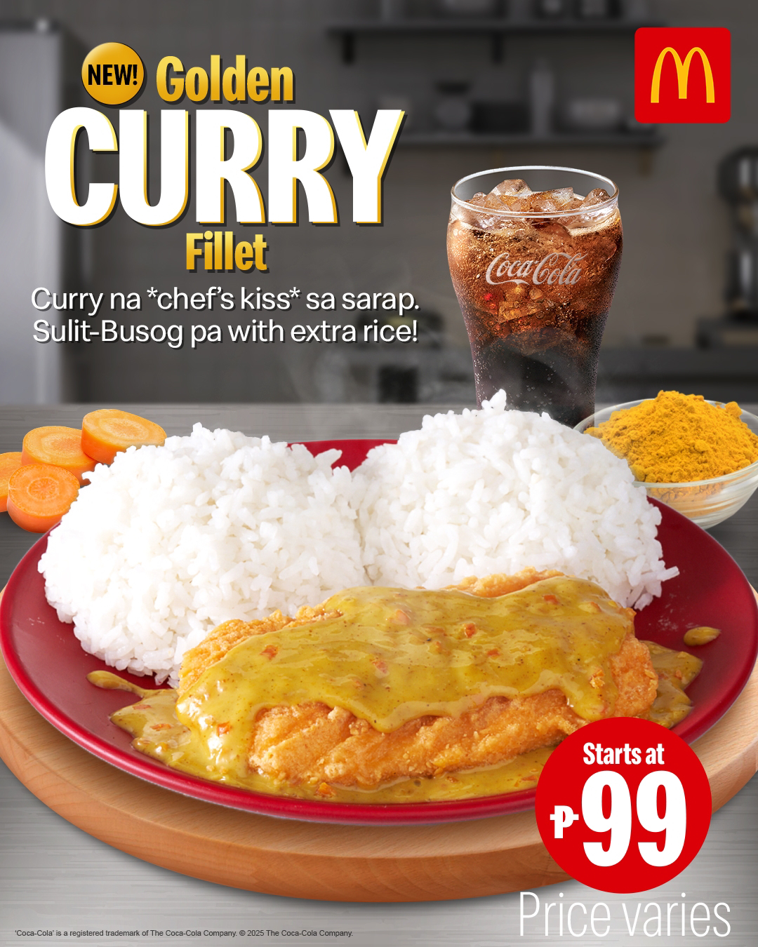 Judy Ann Santos gives her chef’s kiss to McDonald’s Golden Curry Fillet