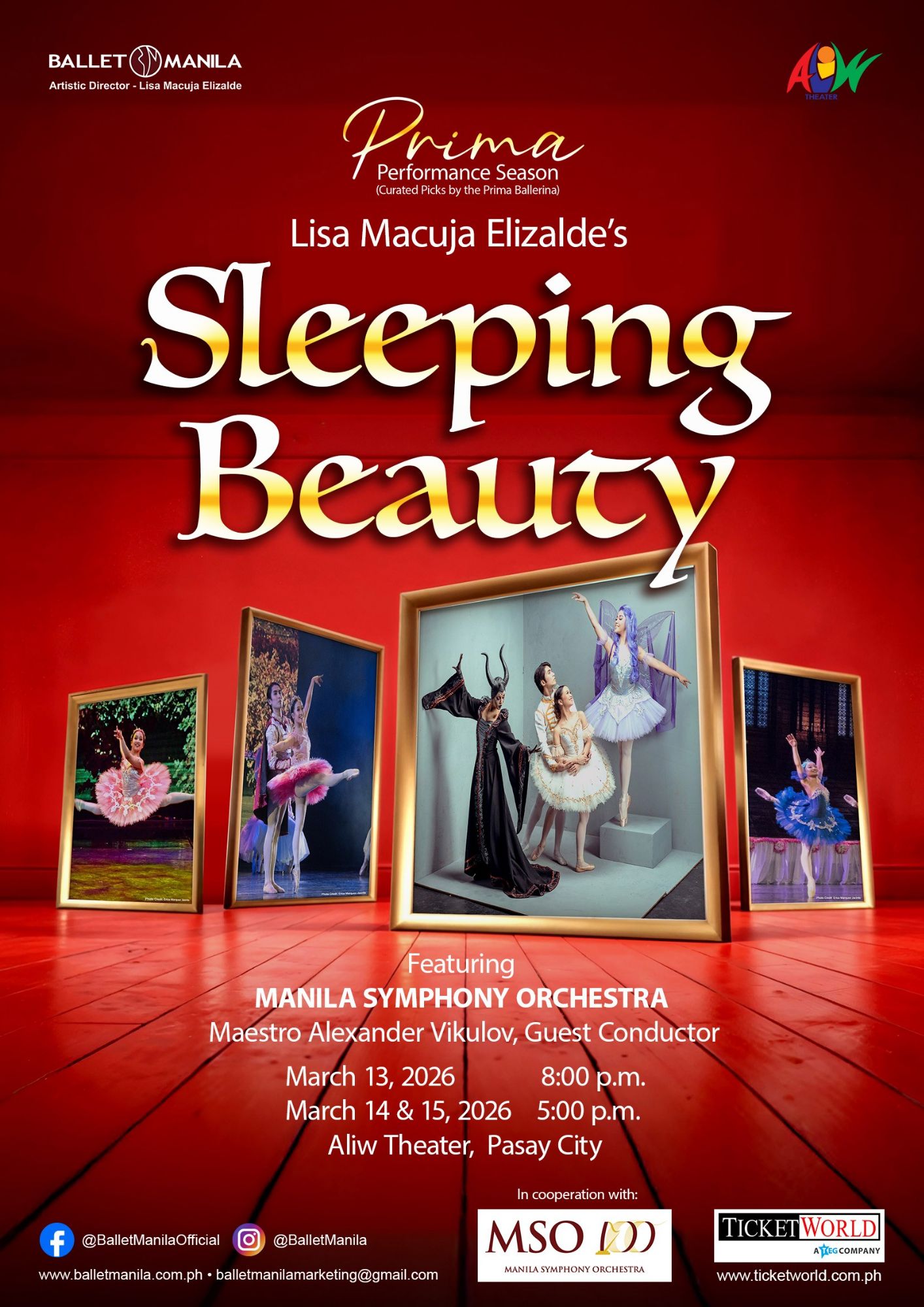 Revived by true love’s kiss:Ballet Manila opens PRIMA Performance Seasonwith beloved fairy tale classic Sleeping Beauty
